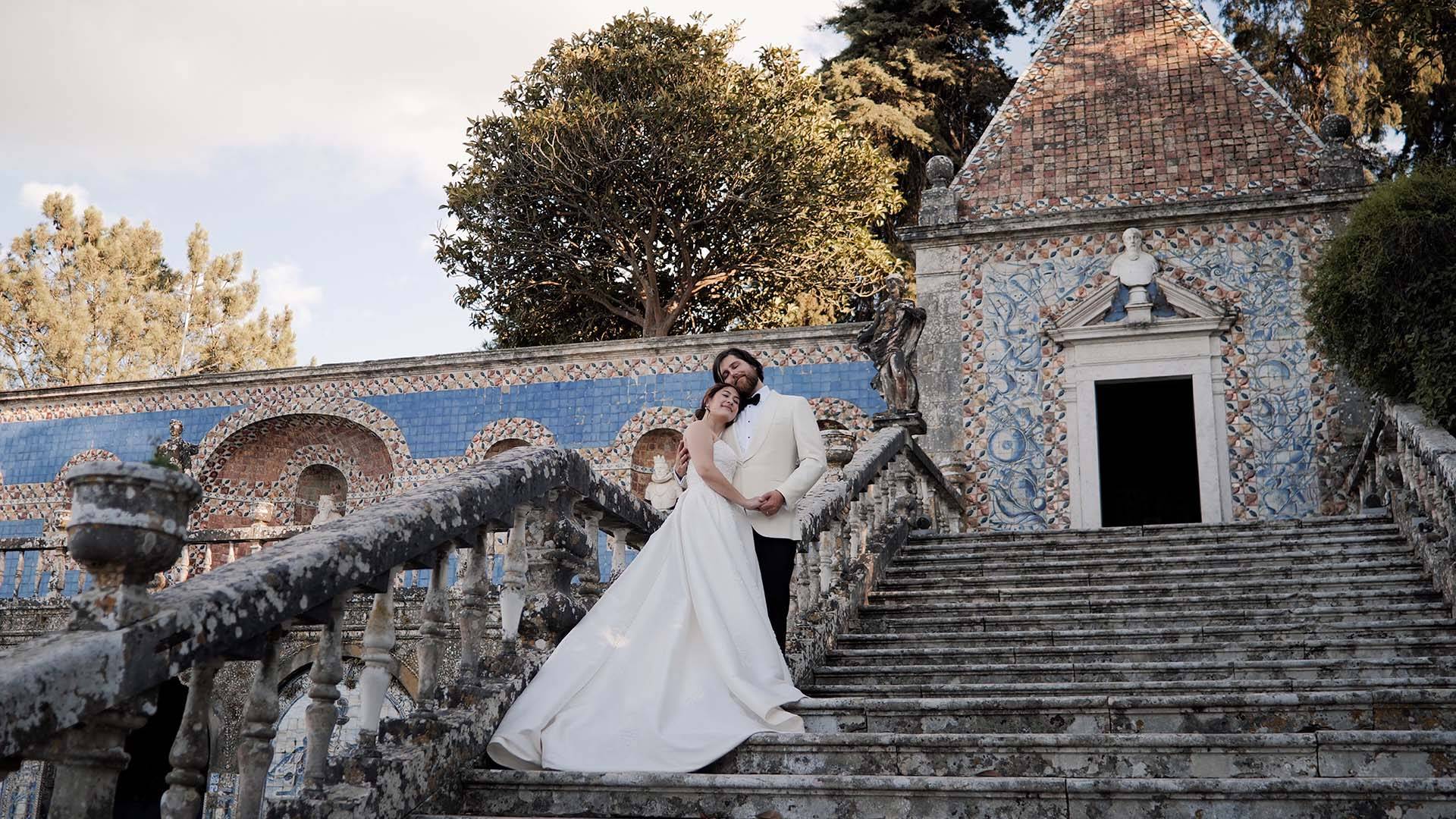 Amazing Destination Wedding at Marqueses da Fronteira Palace